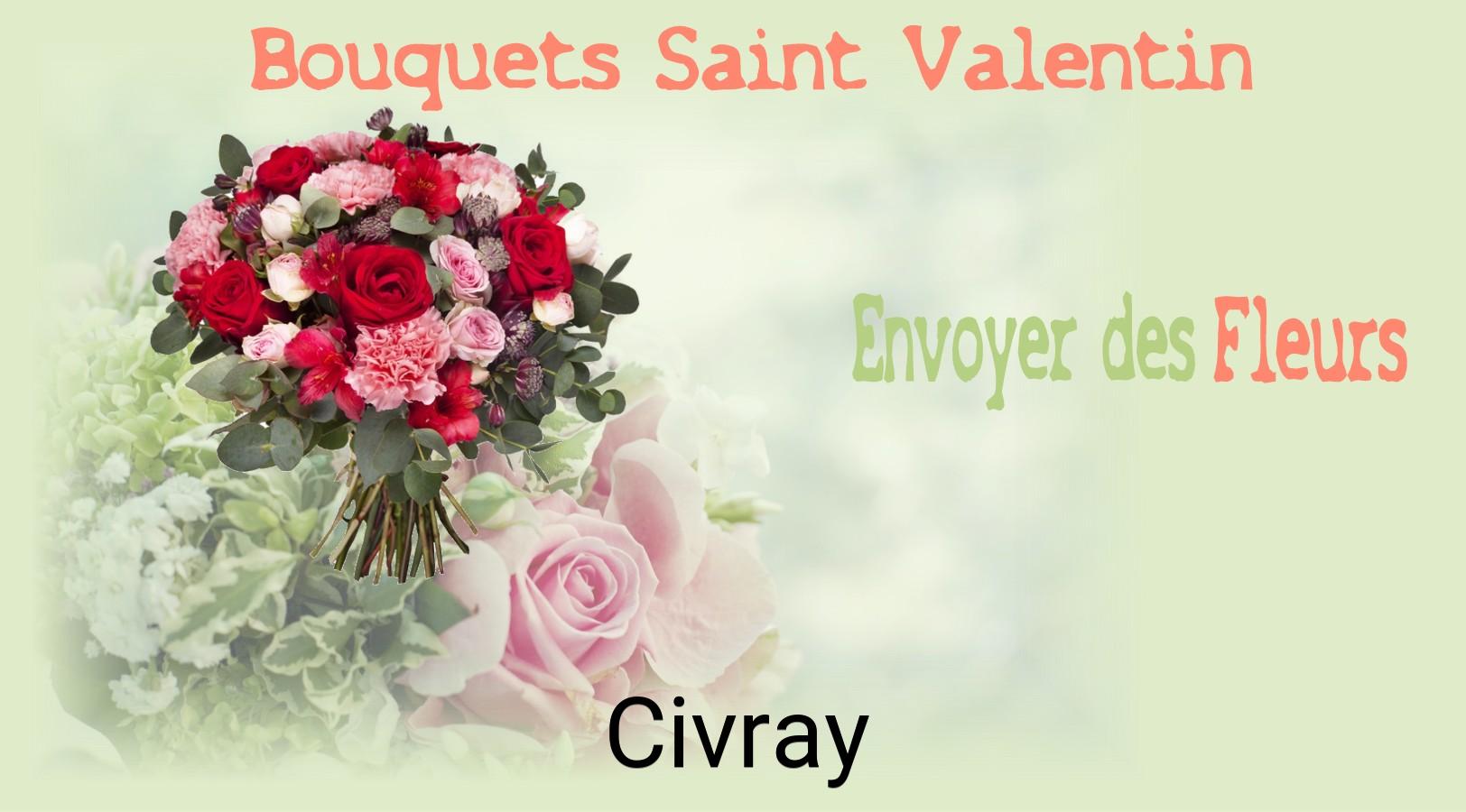 Roses de Saint-Valentin livrées à Civray
